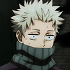 A screen capture of Inumaki Toge from the anime Jujutsu Kaisen looking stressed